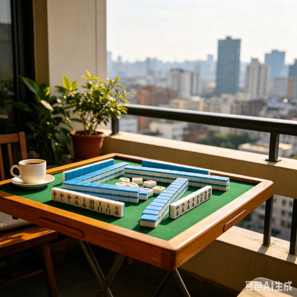 mahjong rack set of four