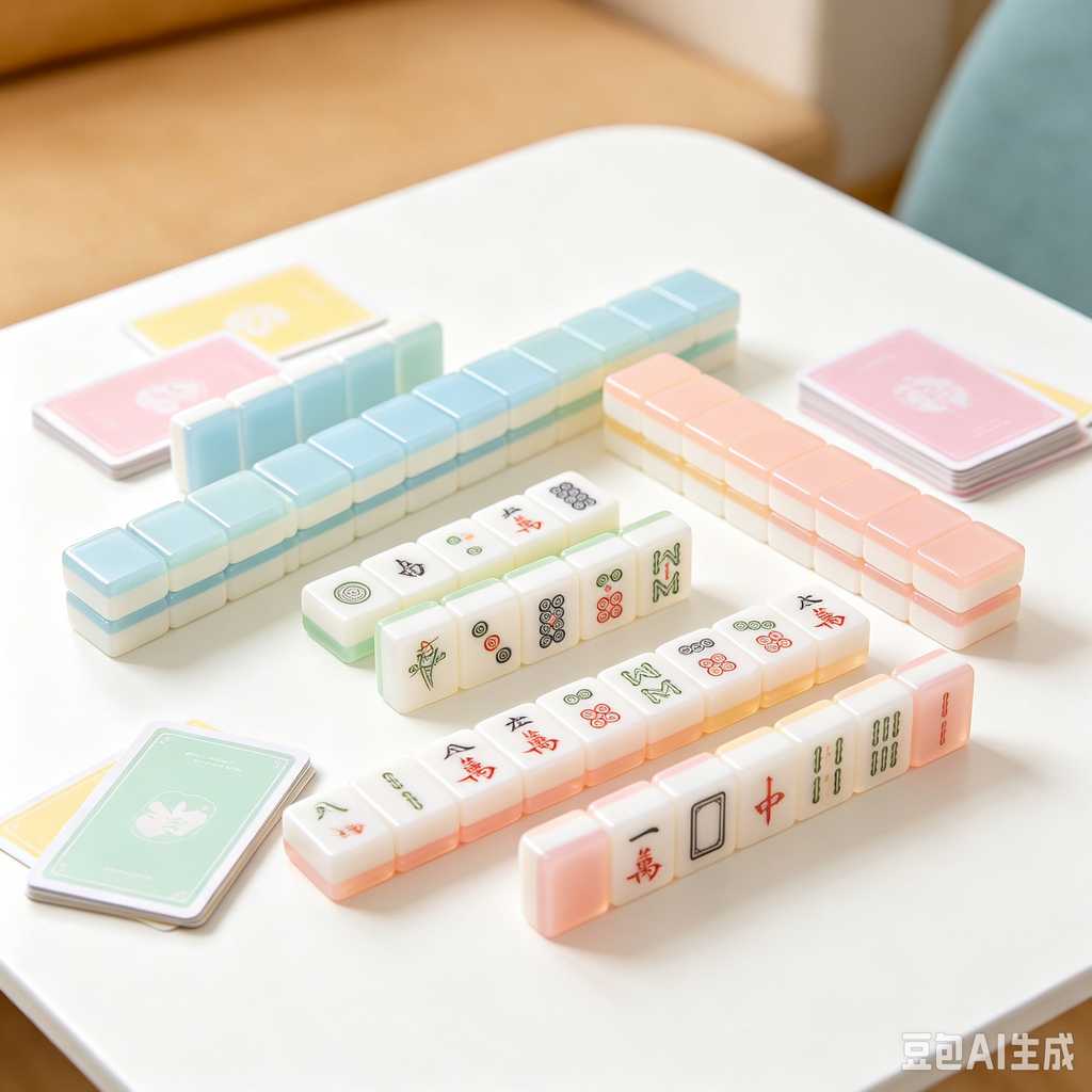 fashion mini mahjong set gift